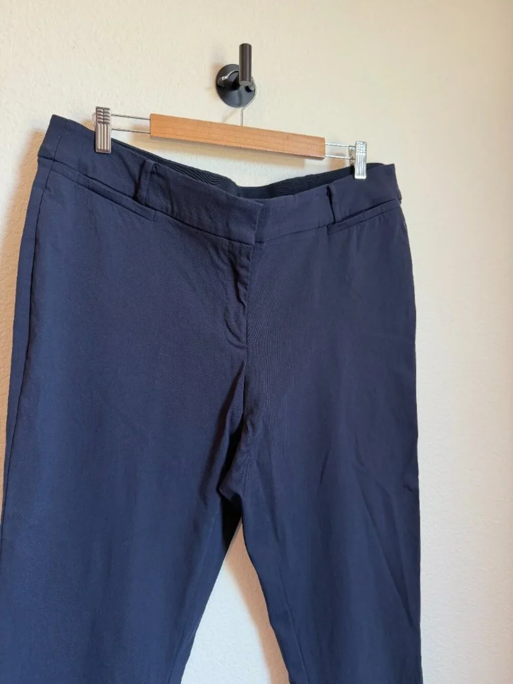 Lane Bryant The Allie Signature Fit Straight Leg Navy Pants Size 20